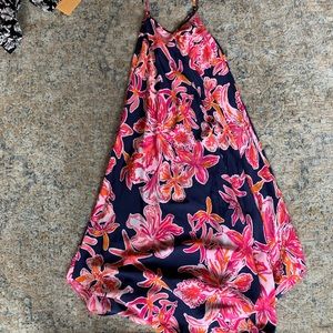 Lilly Pulitzer long maxi silk dress LIKE NEW